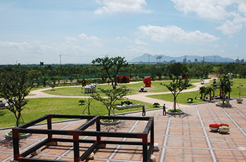 을숙도 주변 조각공원 사진